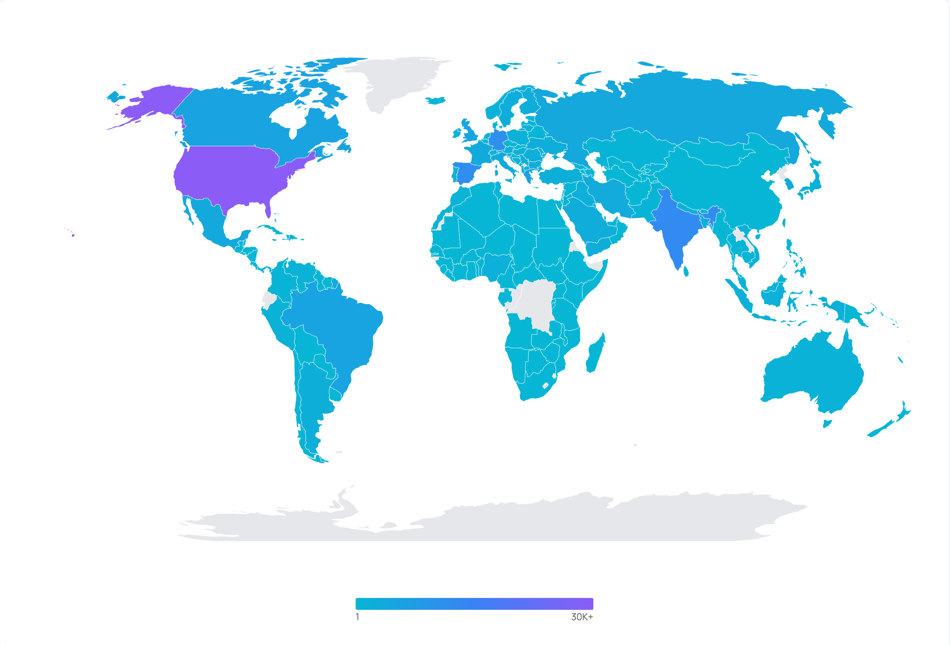 Global News Coverage Map