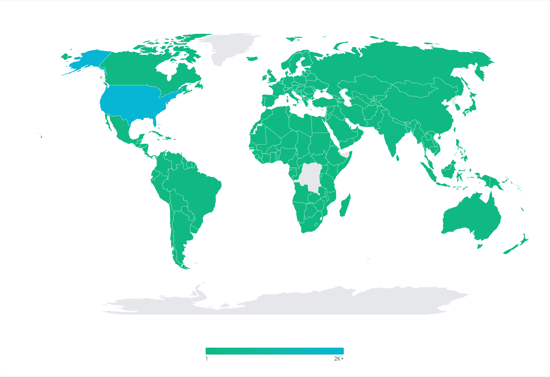 Global News Sources Map